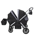 thumbnail image 1 of Safety 1st Summit Wagon Stroller for 2 Kids, Baby Wagon Stroller Includes Removable Child Tray, Stroller Wagon with 2 Cup Holders, High Street, 1 of 5