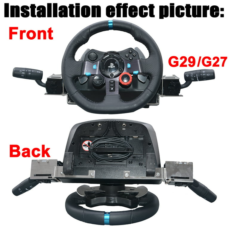 Upgrade Type DIY Racing Simulator Steering Wheel Turn Signal Wiper Lever  Switch For Logitech G27 G29 G920 G923 Logitech With Cover 