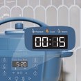 thumbnail image 3 of Instant Pot 4Qt RIO Chef Mini 5-in-1 Multi-Cooker, Pressure Cook, Slow Cooker, Cook Rice, Sauté and Keep Warm, Daydream, 4 Quarts, 3 of 8