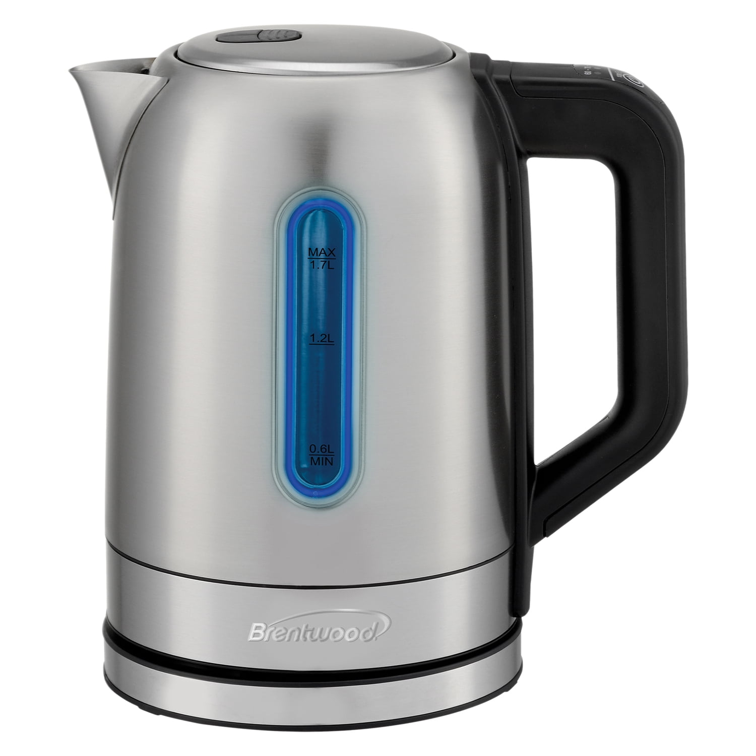 Brentwood Brushed Stainless Steel Electric Cordless Tea Kettle, 1.5 L -  Kroger