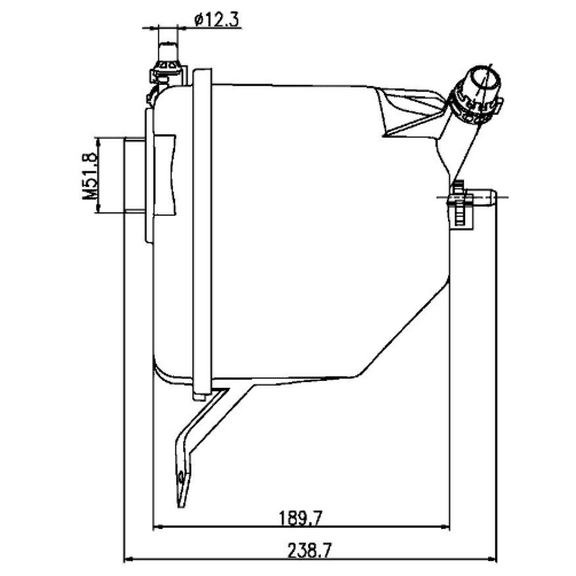 Mahle/ Clevite CRT 205 000S BEHR® ENGINE PARTS OEM