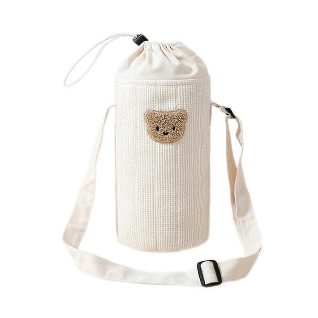 Fashionable Baby Bottle Holder Case Large Capacity Drawstring Bag Keeps Bottle Easy Access for Families with Infants