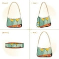 thumbnail image 7 of FORMRS Womens Shoulder Bag with Chain Strap Clutch Purse Cute Tote Handbag, Green Glasses, 7 of 7