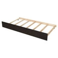 thumbnail image 2 of Noble House Keith Full Bed, Pine Wood Frame with Bookcase Headboard and Pull-Out Trundle, Espresso, 2 of 14