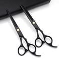 thumbnail image 3 of 9PCS Hair Cutting Shears Set Professional Hair Cutting Set Thinning Shears Kit, 3 of 10