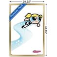 thumbnail image 3 of The Powerpuff Girls - Bubbles Heart Lines Wall Poster, 22.375" x 34", Framed, 3 of 3