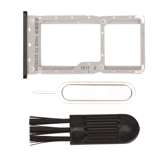 Storage Card Slot Tray, Practical Plastic Perfect Fit SIM Card Tray For Cellphone Maintenance ANGGREK Como se muestra en la descripción
