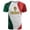 Gray, variant on Mexico Soccer Jersey for Kids Boys Short Sleeve National Team Chichén Itzá Pyramid Graphic Patriotic Youth Football Fan Casual Tee Gray 130