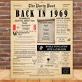 thumbnail image 5 of 55th Birthday Party Decor Poster 55 Years Ago Back In 1969, 5 of 5