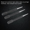 thumbnail image 3 of 3Pcs 1.5mm/2mm/3mm High Carbon Steel Centre Punch Wood Copper Aluminum Marking Hole Tool, 3 of 8