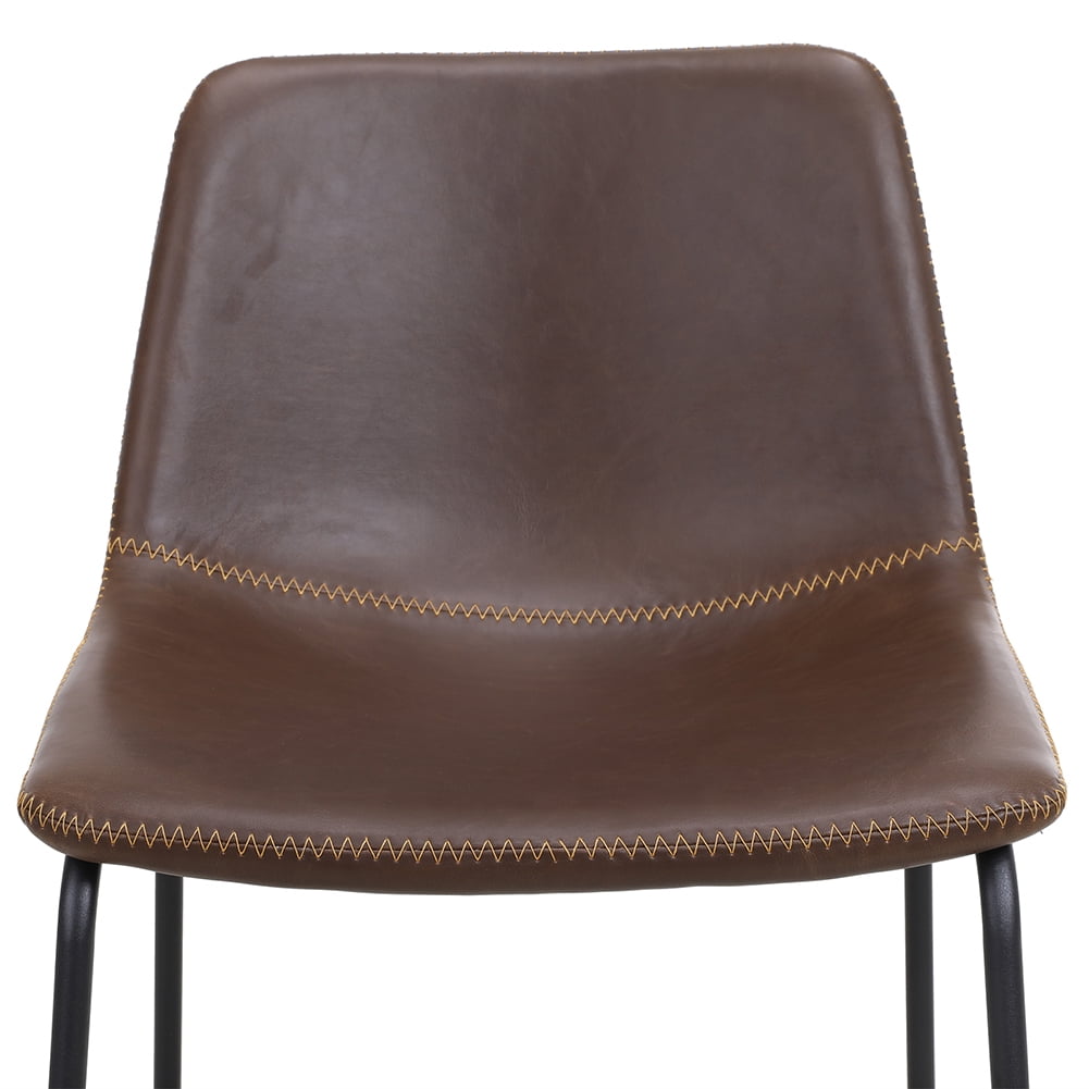 Private Jungle FCH 2pcs Wrought Iron Bar Stool Medium Height 47*35*87cm Dark Brown Private Jungle FCH 2pcs Wrought Iron Bar Stool Medium Height 47*35*87cm Dark Brown