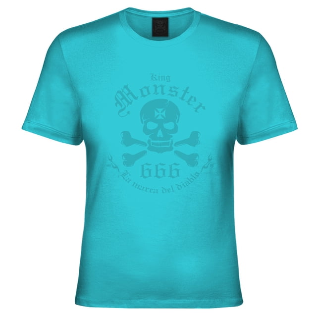 Playera Azul agua Niña logo