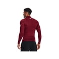 thumbnail image 2 of Camiseta de Compresión Under Armour ColdGear para Hombre - Cardinal, 2 of 5