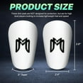 thumbnail image 2 of MiniGuards - Mini Shin Guards for Soccer Players - Tiny Shin Pads for Men, Women, Teens - Miniature Shin Guards 3.9 x 2.4 inch - Perfect for High Level Soccer Athletes, 2 of 6
