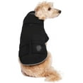 thumbnail image 2 of Canada Pooch Torrential Tracker Waterproof Dog Rain Coat (Black, 8 (7-9" back length)), 2 of 7