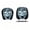 #1G, variant on BZPIZ 2PCS Ghost Face Headrest Covers, Creative Car Headrest Covers Scary Face Printing Auto Seat Universal Elastic Models Headrest Protector for Auto, Vehicle, Truck, SUV, Washable Elastic Fabric