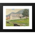 thumbnail image 2 of Theodore J. Richardson 24x19 Black Modern Framed Museum Art Print Titled - Former Governor's House, Sitka, 1905 (1905), 2 of 5