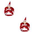 thumbnail image 3 of Greeniant Navidad Ropa para mascotas Fiesta Festival Atmósferas navideñas Traje de animal de Navidad Decoración de ropa Papá Noel Type1 NO1, 3 of 6