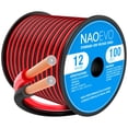 thumbnail image 1 of Cable eléctrico NAOEVO, calibre 12, 30 m, rojo y negro, 12 AWG, 1 of 7