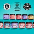 thumbnail image 4 of Llama Naturals Probiotics for Women and Men with Prebiotic Fiber, Vegan, Organic, Probiotic Gummies for Gut Health Support, Adults Real Fruit Gummy Vitamins, No Added Sugar Cane, Mixed Berry, 60 Ct, 4 of 7
