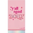 thumbnail image 2 of (4 pack) Dolly Parton Pink and Silver Foil Ya'll Need Dolly Guest Towels 16 Count, 2 of 9