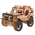 thumbnail image 3 of Exquisite Craft  Polishing DIY Car Model Woodcraft Assembly Kit, Car Model Wooden, For Children Boy, 3 of 8