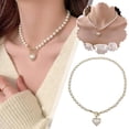 thumbnail image 2 of Kalung Jantung, Gaya Baru, Rekaan Kolar Rantai Kecil, Perempuan,, 2 of 8