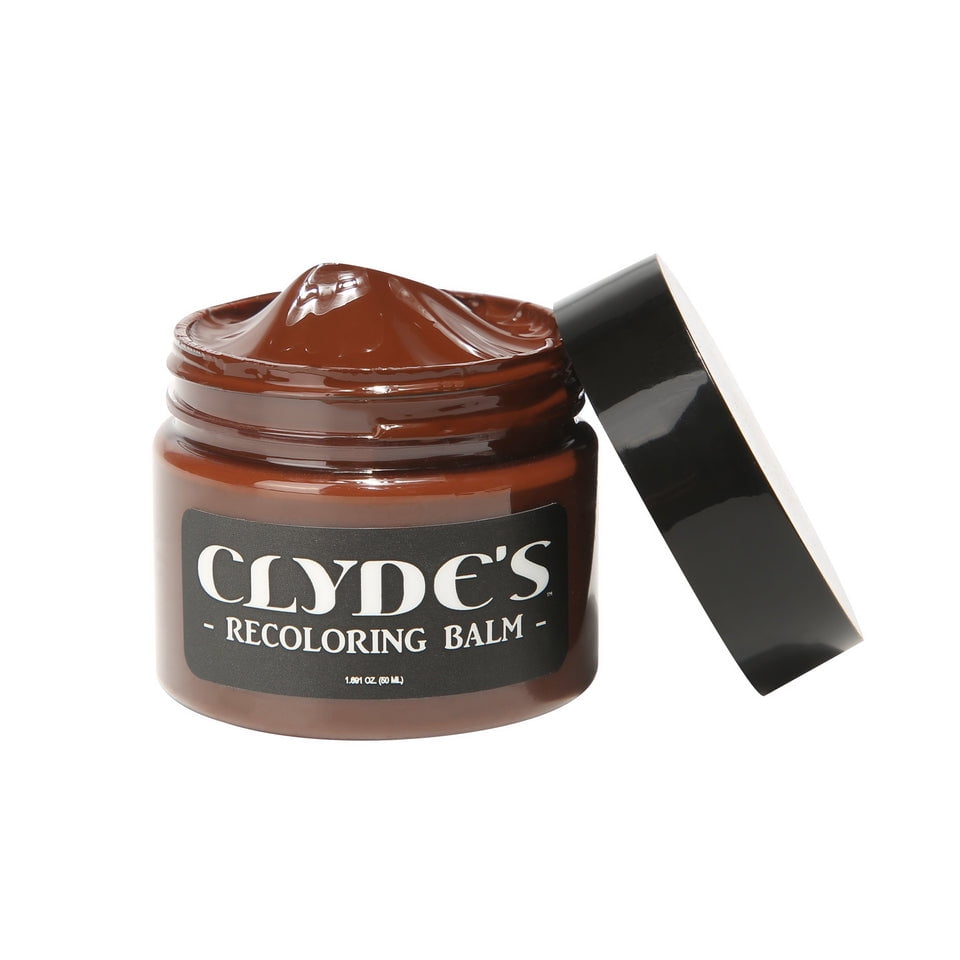 Clyde's™ Leather Recoloring Balm Non Toxic Leather Color Restorer for Furniture, Car Seat