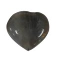 thumbnail image 2 of Crystal Labradorite Palm Stone Healing Quartz Gemstone Worry Stone Heart Shape, 2 of 8