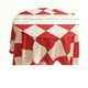 thumbnail image 2 of Mantel Navideño a Cuadros Rojos y Blancos | Tela de Poliéster | 120 X 120 Cm | Ideal para Mesas de Cocina y Comedor | Decoración Navideña | 1 Mantel, 2 of 6