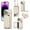 White, variant on ELEHOLD Case for iPhone 14 Pro Max,Detachable Lanyard Crossbody Leather Wallet Case with Ring Holder & Mirror,White