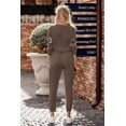 thumbnail image 2 of Conjunto Deportivo PRETTYGARDEN 2 Piezas Leopardo Caqui Oscuro XL, 2 of 6
