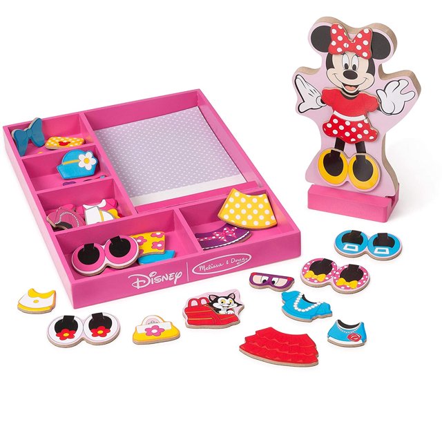 Disfraz magnético de madera de Minnie de Melissa & Doug