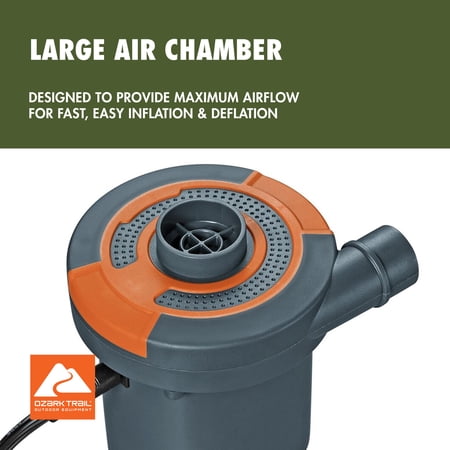 OZARK TRAIL DC 12-VOLT ELECTRIC AIR PUMP