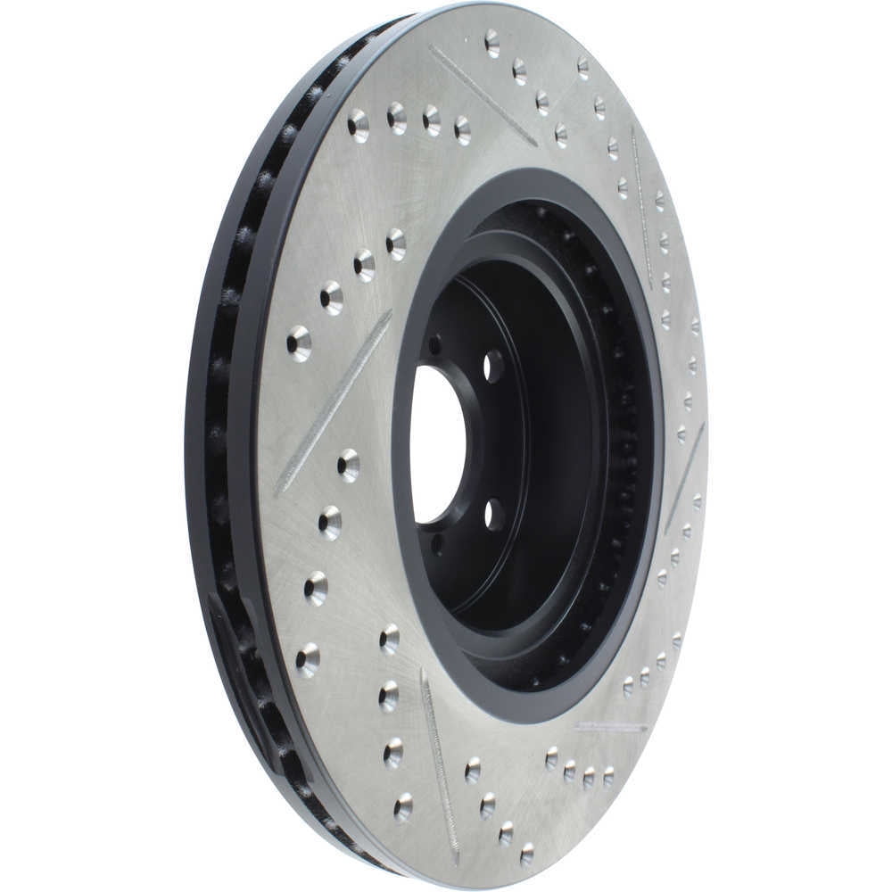 StopTech Slotted & Drilled Sport Brake Rotor Fits select: 2009-2018 SUBARU FORESTER, 2016-2017 SUBARU CROSSTREK