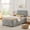 Gray + Chenille + Foam+Twin, variant on Twin Size Vertical Striped Space Saving Upholstered Pull-out Bed with High Padded Back, Hidden Trundle Guest Bed Single to Double for Bedroom & Guest Room, Chenille