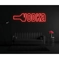 thumbnail image 2 of Glowneon Vodka Neon Sign, Vodka Cocktails Bar Wall Led Lights Decor, 2 of 4