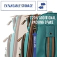 thumbnail image 2 of Bolsa de mano Steve Madden Harlo, azul turquesa, 20 pulgadas con ruleta, 2 of 7