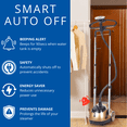 thumbnail image 3 of SALAV Professional Series Garment Steamer with Stainless Steel Plated Nozzle in Gold, 3 of 9