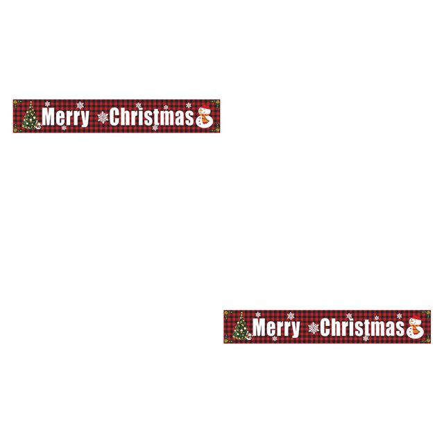 Cartel de Navidad de 9.7 pies Naiovety para colgar en el fondo decoración de Navidad al aire libre