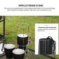 thumbnail image 2 of Tasse à Café en Acier Inoxydable, 4 Pcs Tasses à Café Empilables Tasse de Camping Empilable Performance Fiable, 2 of 4