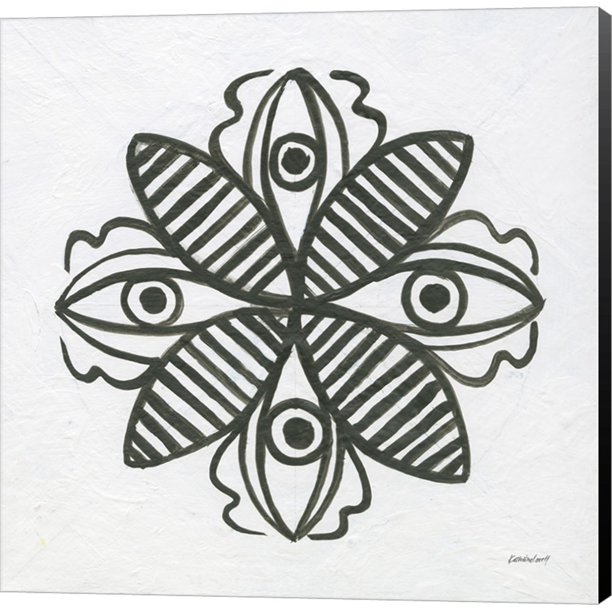 Great Art Now Patterns of the Amazon Icon III by Kathrine Lovell Canvas