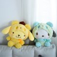 thumbnail image 4 of TAKARA TOMY-peluche de Anime de estilo japonés, muñeco de peluche Kuromi, My Melody Pochacco Hug, regalos de Navidad, 20/30cm, 4 of 5