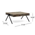 thumbnail image 2 of Christopher Knight Home 313613 Table Basse, Noir + Gris, 2 of 5