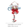 thumbnail image 3 of Gymnture 4 Christmas Bells Ornaments Door Greeter Sleigh Bell Holiday Tree Hanging, 3 of 10