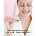 thumbnail image 7 of Fairywill Electric Toothbrush Rechargeable USB Charge Waterproof 8 Brushes Replacement Heads for Adults and Teen, Pink, 7 of 7