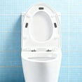 thumbnail image 4 of OUNONA 4Pcs Universal Toilet Seat Bumpers Soft Cushion Buffer Pads Anti-Collision Toilet Seat Spacers for Home, 4 of 7