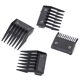 thumbnail image 4 of 4 peines guía para cortadora de pelo profesional, pinzas eléctricas especiales, peine de posicionamiento portátil, accesorios para peluquería en casa (negro), 4 of 7