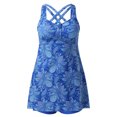 thumbnail image 7 of Lopeceal Two Piece Tankini Swimsuits for Women Bathing Suit with Shorts Athletic Swimwear, 7 of 7