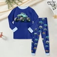 thumbnail image 2 of UAYOTSE Toddler Kids Baby Boy Fall Outfits 1T 2T 3T 4T 5T Long Sleeve Tops Pants Winter Clothes Sets,Sizes 5-6 Years, 2 of 9
